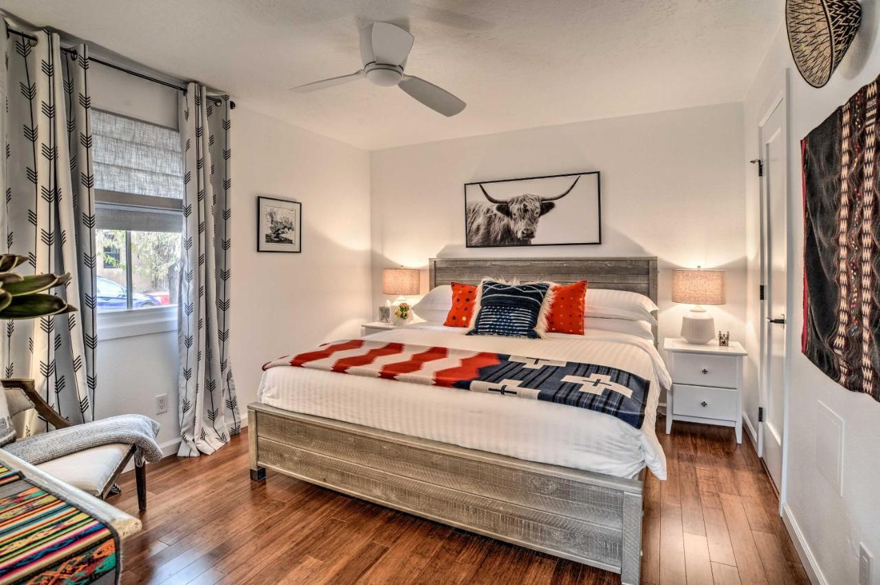 Modern Bungalow With Santa Fe Charm Less Than 2 Mi To Plaza Apartment Exterior photo